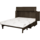 Cabinet Murphy Bed | Queen | Pebble Grey | Studio Series | With Desk | CabinetBed Inc - Image 3