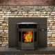 ComfortBilt Pellet Stove Fireplace Insert HP22i-Black