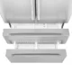 Cosmo 4 Piece, 36" Cooktop 30" Wall Oven 24.4" Microwave & French Door Refrigerator COS-4PKG-260 - Image 16