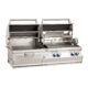 Fire Magic Aurora Gas/Charcoal Combo Built-In Grill A830I-8EAN-CB - Image 2