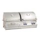 Fire Magic Aurora Gas/Charcoal Combo Built-In Grill A830I-8EAN-CB