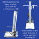 IndeeLift PPU-S Human Floor Lift 400 lbs Capacity Floor To Stand - Image 5