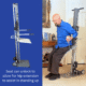 IndeeLift PPU-S Human Floor Lift 400 lbs Capacity Floor To Stand - Image 3