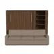 Queen Size Murphy Bed with Extended Couch | Inovabed - Image 27