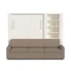 Queen Size Murphy Bed with Extended Couch | Inovabed - Image 41
