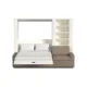 Queen Size Murphy Bed with Extended Couch | Inovabed - Image 33