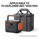 Jackery Explorer 1000 Pro Portable Power Station with Two 80W Solar Panels  60-1080-USA1A2 - Image 6