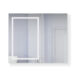 Krugg Svange 42" X 36" LED Bi-View Medicine Cabinet w/Dimmer & Defogger LEFT HINGE SVANGE4236L