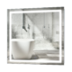 Krugg Icon 36'' X 36'' LED Bathroom Mirror with Dimmer & Defogger Large Square Lighted Vanity Mirror