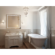 Krugg Icon 36'' X 36'' LED Bathroom Mirror with Dimmer & Defogger Large Square Lighted Vanity Mirror - Image 3