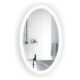 Krugg Sol Oval 22'' x 40'' LED Bathroom Mirror with Dimmer & Defogger Sol2240 - Image 2
