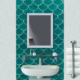 Krugg Bijou 15'' x 20'' LED Bathroom Mirror with Dimmer & Defogger Bijou1520 - Image 6