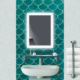 Krugg Bijou 15'' x 20'' LED Bathroom Mirror with Dimmer & Defogger Bijou1520 - Image 5
