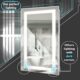 Krugg Icon 24'' X 30 Bathroom LED Wall Mirror - Image 4