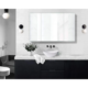 Krugg Reflections Plaza 48'' x 30'' Tri-View Left-Left-Right Opening Rectangular Recessed/Surface-Mount Medicine Cabinet Mirror - Image 4