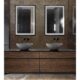 Krugg Soho 24'' x 36'' Black LED Bathroom Mirror Soho2436B - Image 7