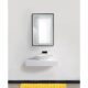 Krugg Soho 24'' x 36'' Black LED Bathroom Mirror Soho2436B - Image 10