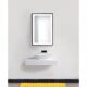 Krugg Soho 24'' x 36'' Black LED Bathroom Mirror Soho2436B - Image 9