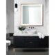 Gold LED Bathroom Mirror