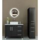 Krugg Sol Round 22'' x 22'' LED Bathroom Mirror with Dimmer & Defogger Sol22 - Image 3