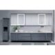 Krugg Svange 12036DLLLRRR 120'' X 36'' LED Medicine Cabinet with Dimmer & Defogger Svange12036DLLLRRR - Image 6