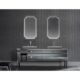 Krugg Tudor 24'' x 42'' LED Bathroom Mirror with Dimmer & Defogger Tudor2442 - Image 7