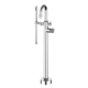LaToscana Alessandra Floor-Mounted Freestanding Tub Filler With Handheld Shower 19PW136