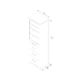 Leto Muro Coventry Storage Side Tower in White ASTR - Image 9