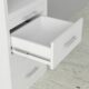Leto Muro Coventry Storage Side Tower in White ASTR - Image 5