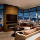 Modern Flames Orion Slim 52" Single-Sided Heliovision Virtual Electric Fireplace - OR52-SLIM - Image 5