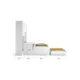 Twin/Twin XL Eco Compact Sofa Wall Bed & Cabinet System by Multimo Beds - Image 4