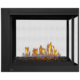 Napoleon Ascent™ Multi-View 3-Sided Direct Vent Fireplace with Glass Embers, Natural Gas, Millivolt Ignition BHD4PGN - Image 5