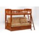 Night and Day Furniture Cinnamon Futon Bunk in Cherry finish SFBH-CIN-CH-COM - Image 2