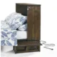 Night and Day Furniture Ranchero Murphy Cabinet Bed, Queen, Wildwood Brown - Image 11