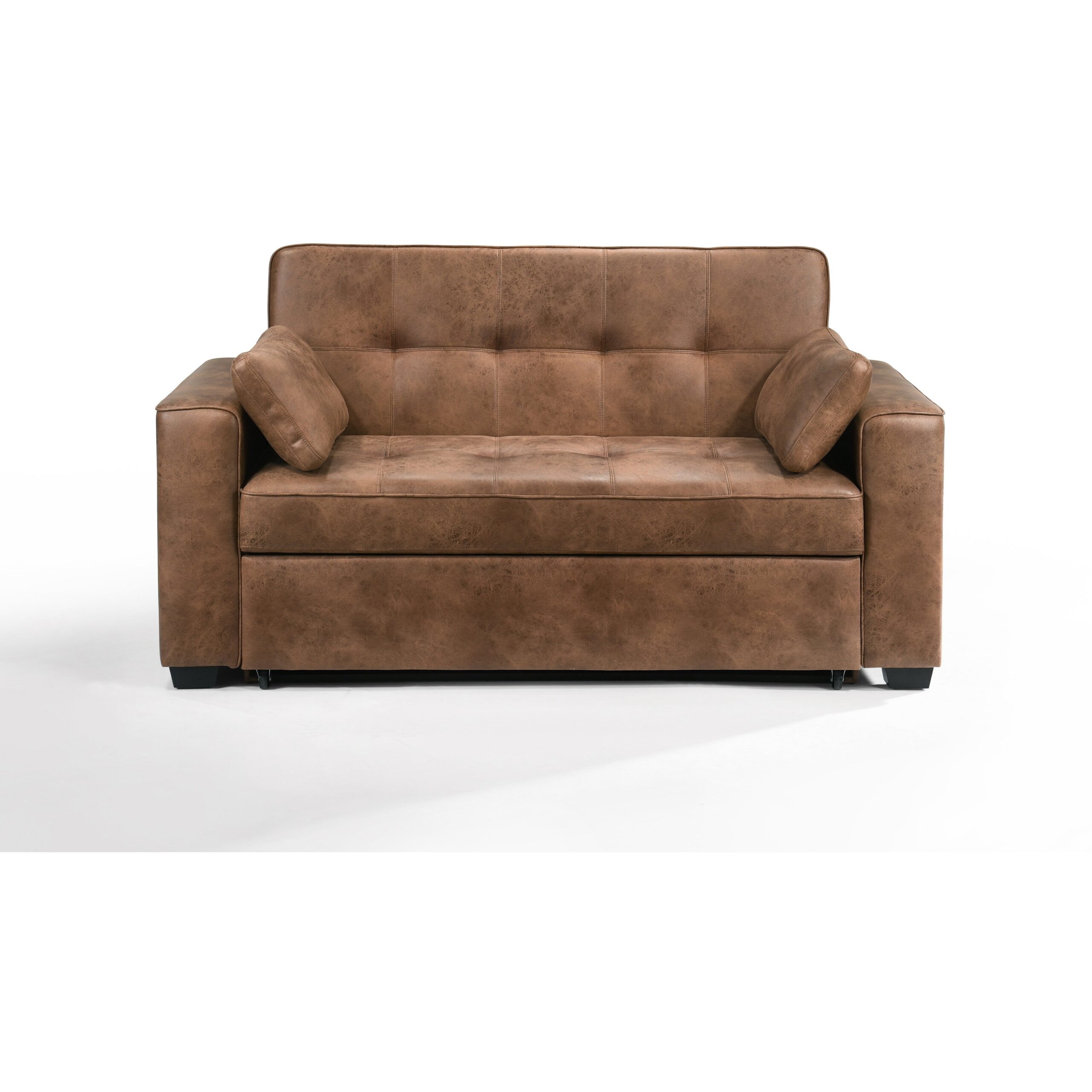 images night-and-day-furniture-brooklyn-queen-sofa-sleeper-cognac-orange-ss-bro-qen-cog