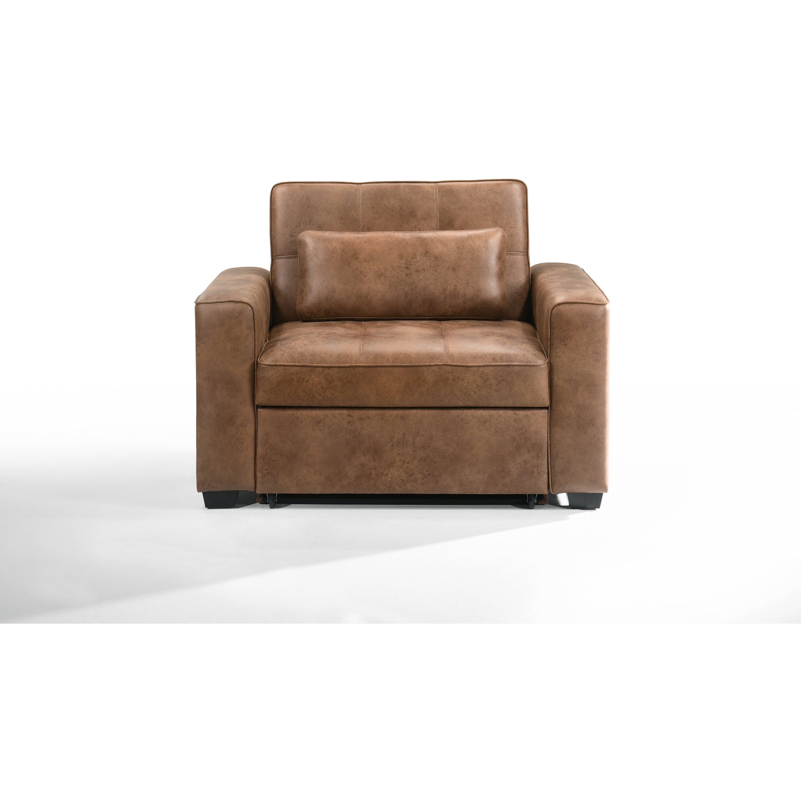images night-and-day-furniture-brooklyn-twin-sofa-sleeper-cognac-orange-ss-bro-twn-cog