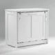 Night and Day Furniture Orion Murphy Cabinet Bed, Full Size, White - Image 3