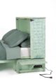 Night and Day Furniture Poppy Murphy Cabinet Bed, Queen, Seafoam Green Finish - Image 8