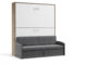 Pensiero Twin Wall Bunk Bed (Murphy-style) and Sofa Set – Space-Saving Elegance by Multimo Beds - Image 6