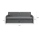 Pensiero Twin Wall Bunk Bed (Murphy-style) and Sofa Set – Space-Saving Elegance by Multimo Beds - Image 5