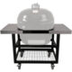 Primo Steel Cart With Stainless Steel Side Tables For Oval XL / Oval Large - PG00370 - Image 2