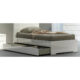 Whiteline Modern Living - Anna Bed Twin Trundle BT1207T-WHT - Image 2