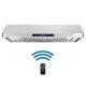 Cosmo 48" Ducted Under Cabinet Range Hood with Soft-Touch Controls, Permanent Filters, 4-Speed Fan, LED Lights in Stainless Steel COS-QS48 - Image 5