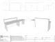 Reception Office Desk | Laminate Counter w/ Drop‑Down ADA Section, Grommets & Floor Sliders - Image 3