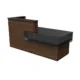 84" Modern Reception Desk | Pre-Assembled Laminate Front Counter - Image 8