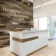 Modern Gloss White Reception Counter