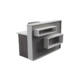 Modern Reception Desk | Laminate Counter w/ LED Lighting, Cable Grommets & Floor Sliders (4–7 ft) - Image 10