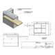 L‑Shape Reception Counter – Modern Flat‑Pack Front Desk in White Laminate with Glass Riser & Storage - Image 7
