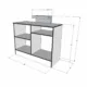 Rise Reception Desk | Modern Flat‑Pack Laminate Counter - Image 2