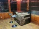 Rustic Timber Tavern Bar Counter - Image 6